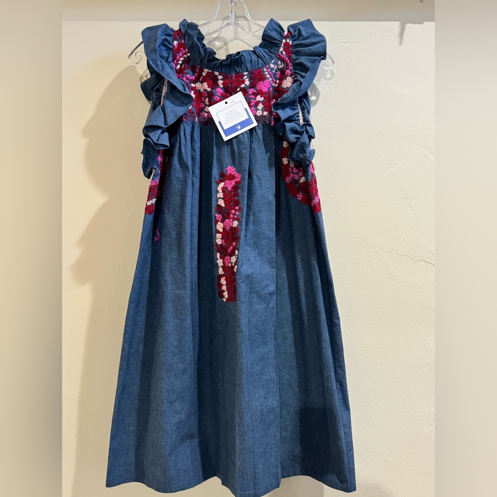 Mi Golondrina new with tags denim dress